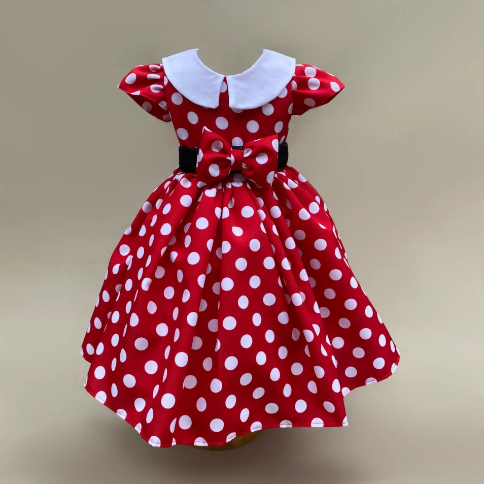 Agatha - Retro polka twirl dress