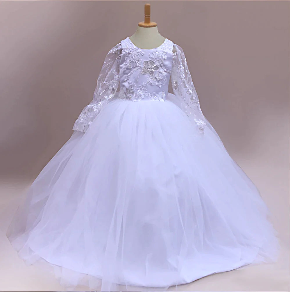 Emma lace ball gown