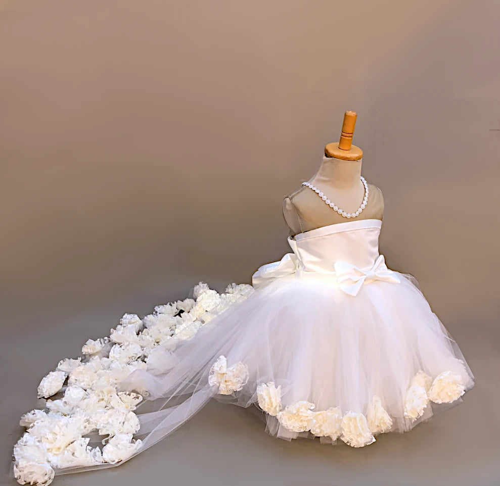 Daniella couture flower girl dress