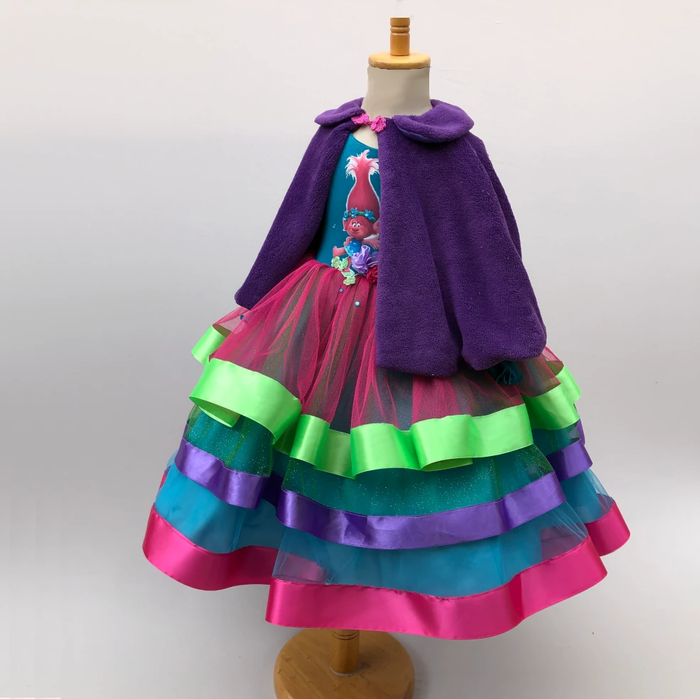 Princess Poppy birthday tutu dress