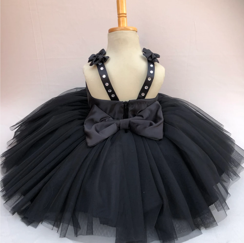 Midnight starlet black tutu dress