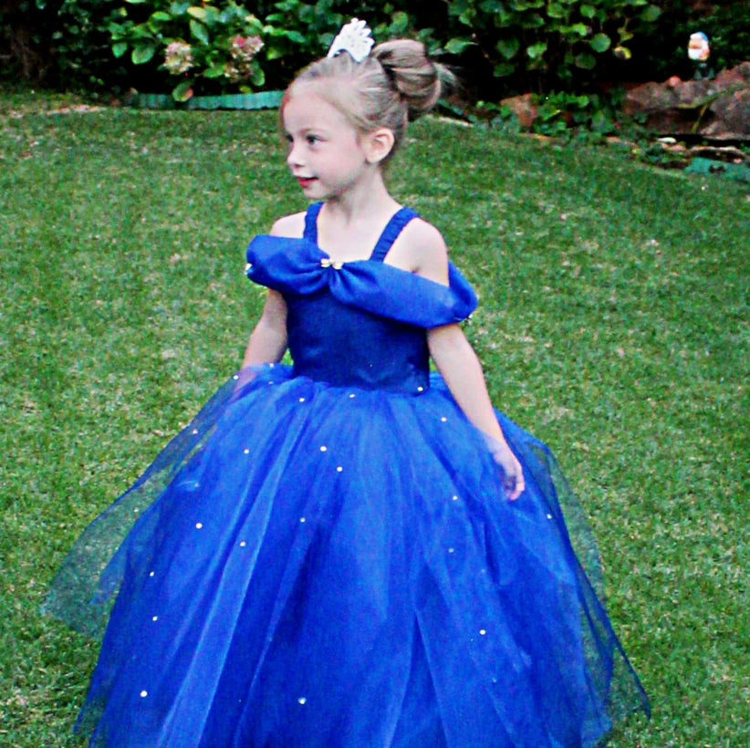 Reagan royal blue ball gown