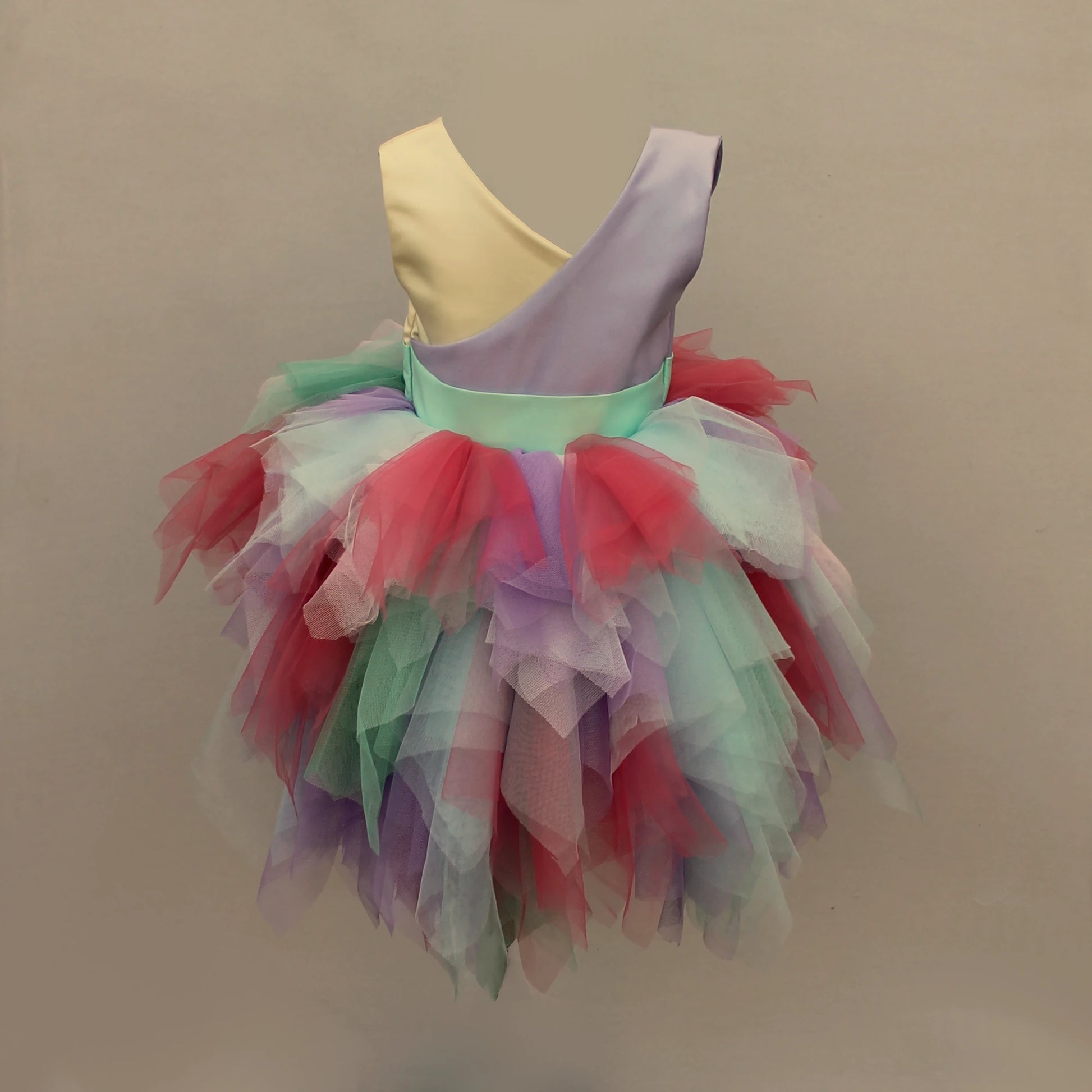 Rosalie rainbow tutu dress