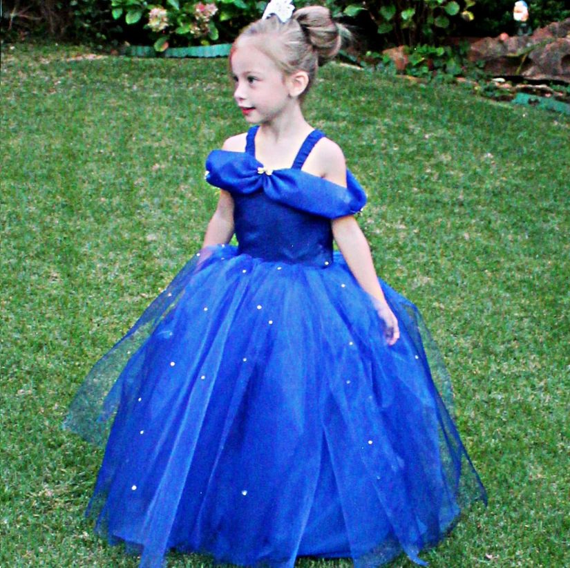 Reagan royal blue ball gown