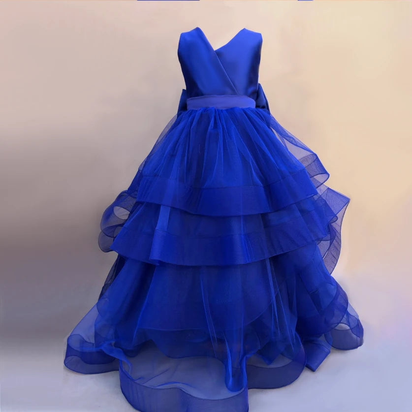 Lillith royal blue ball gown dress