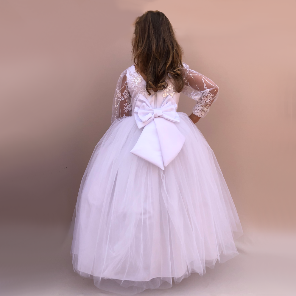Emma lace ball gown