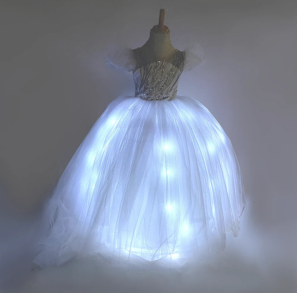 Zahra LED light up pageant gown