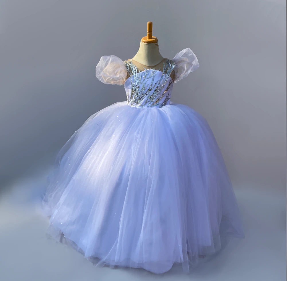 Zahra LED light up pageant gown