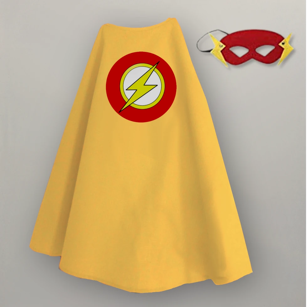 Flash Superhero cape