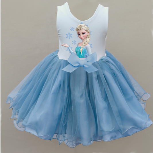 Princess Elsa Frozen Tutu Dress