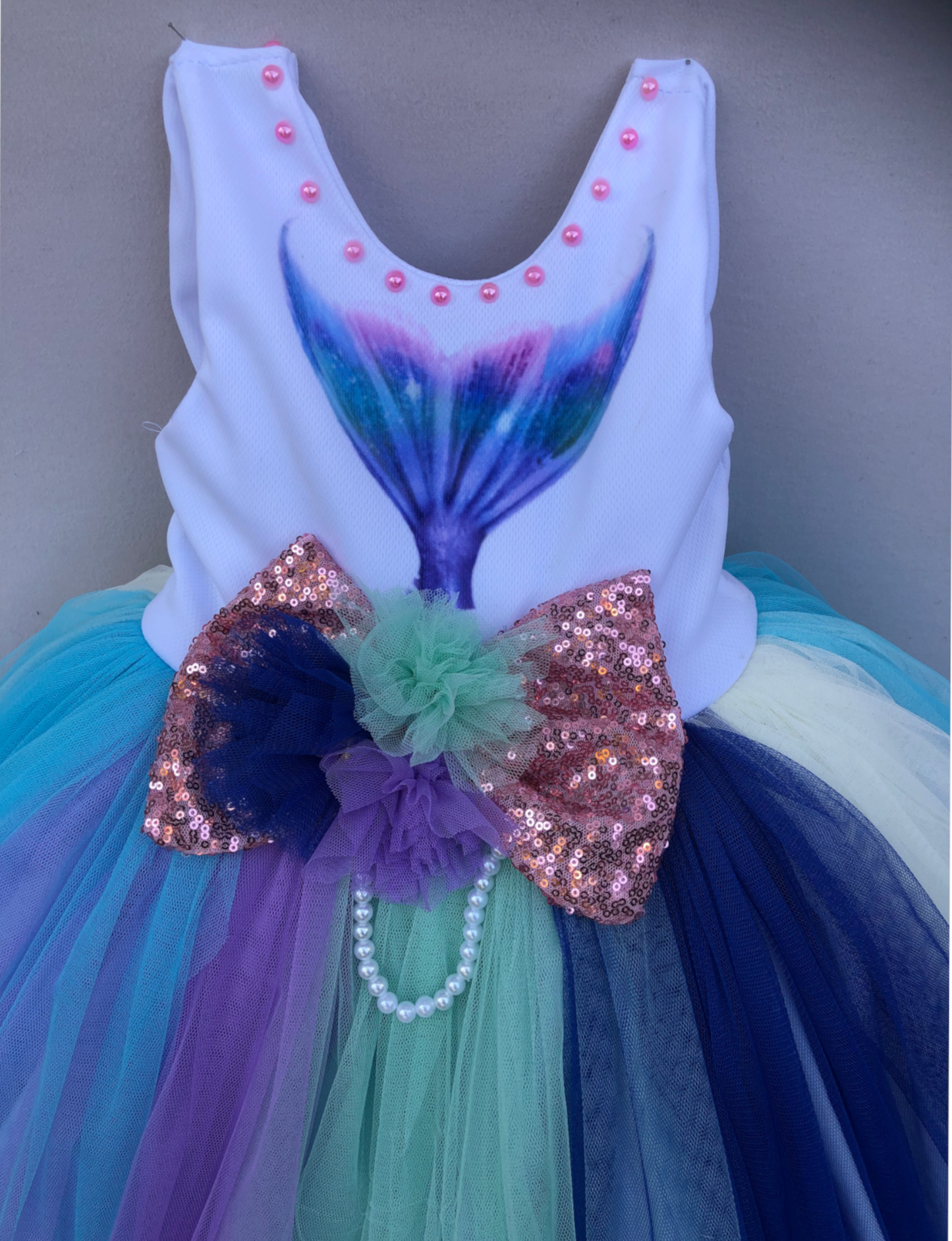Ariel mermaid Themed Dress