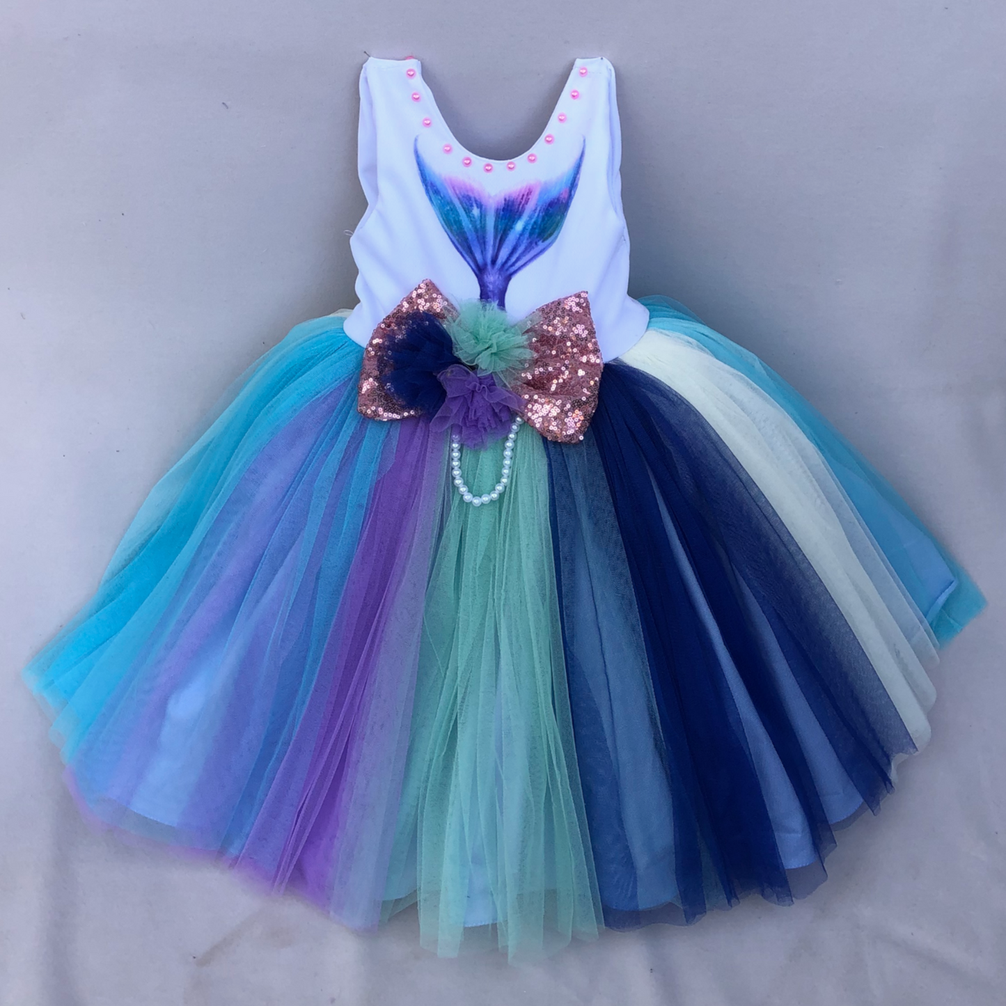 Ariel mermaid Themed Dress