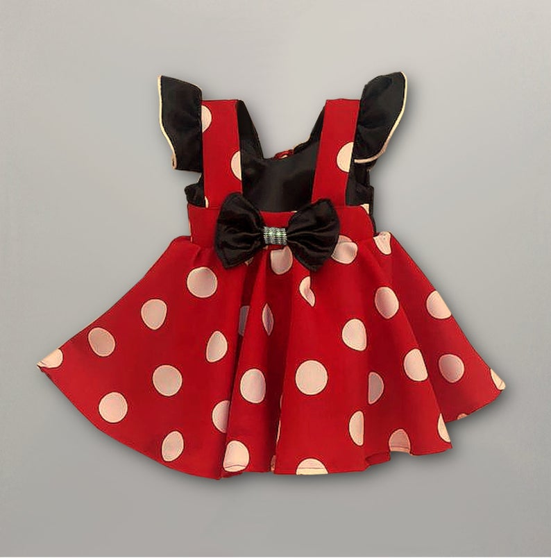 Minnie Red Polka Twirl Dress