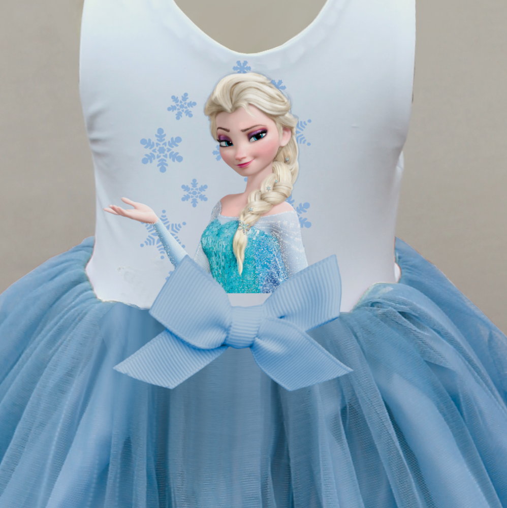 Princess Elsa Frozen tutu dress